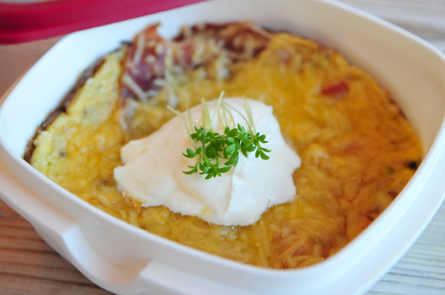 Omelet met groente