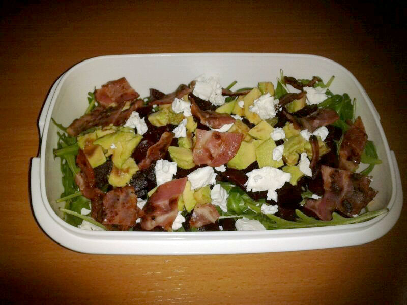 salade avocado bieten door sylvia