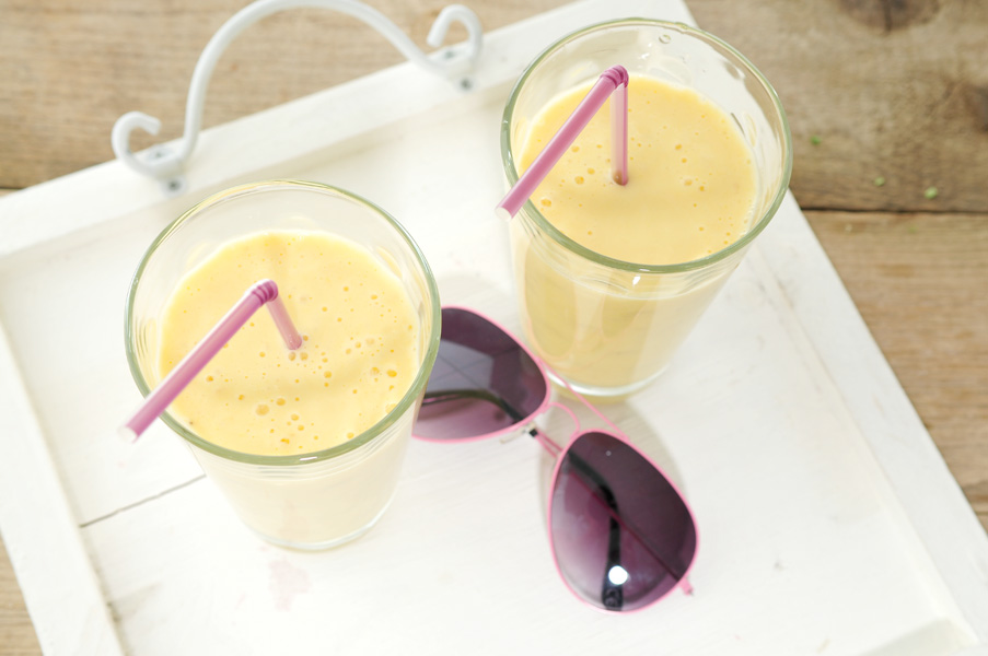 nectarine-smoothie-banaan