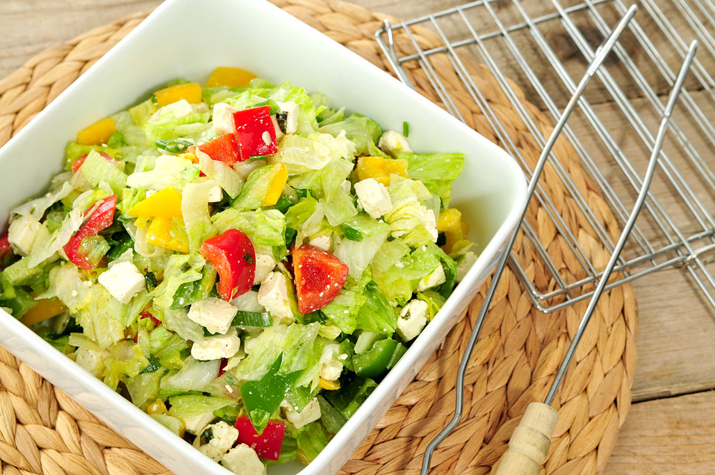 paprikasalade met feta