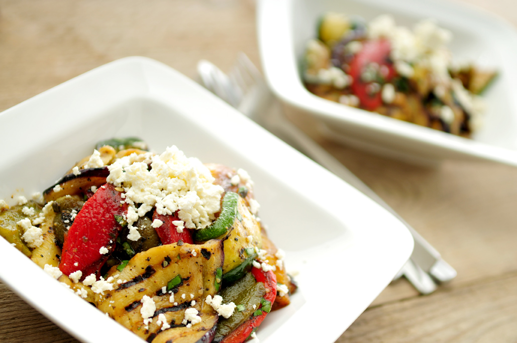 vegetarische-maaltijdsalade-gegrilde-groenten