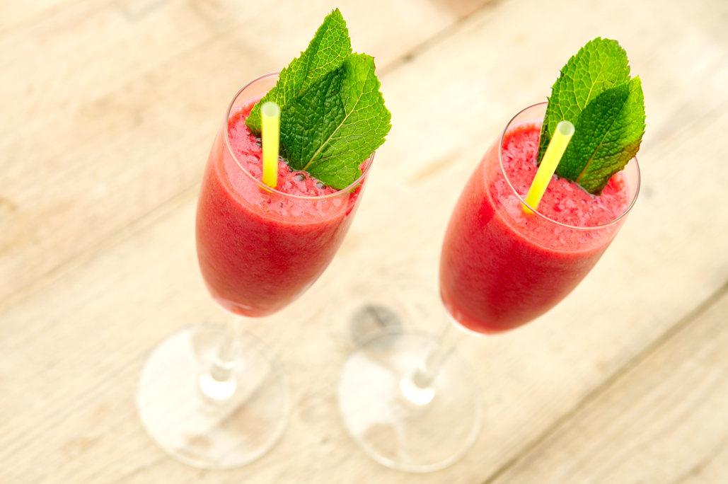 zomerse-smoothie-van-munt-en-frambozen