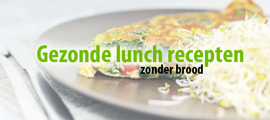 Verwonderend Lunchen zonder brood | 5x gezonde lunch recepten zonder brood WQ-79