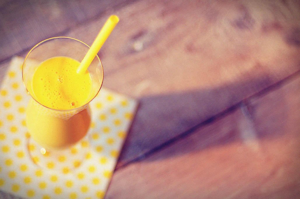 Paas smoothie met mango