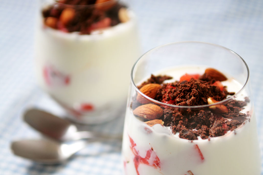 Watermeloen dessert