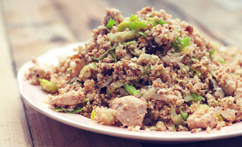 noten couscous van bloemkool
