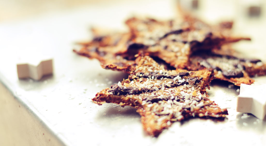 Healthy Crispy Christmas Cookies