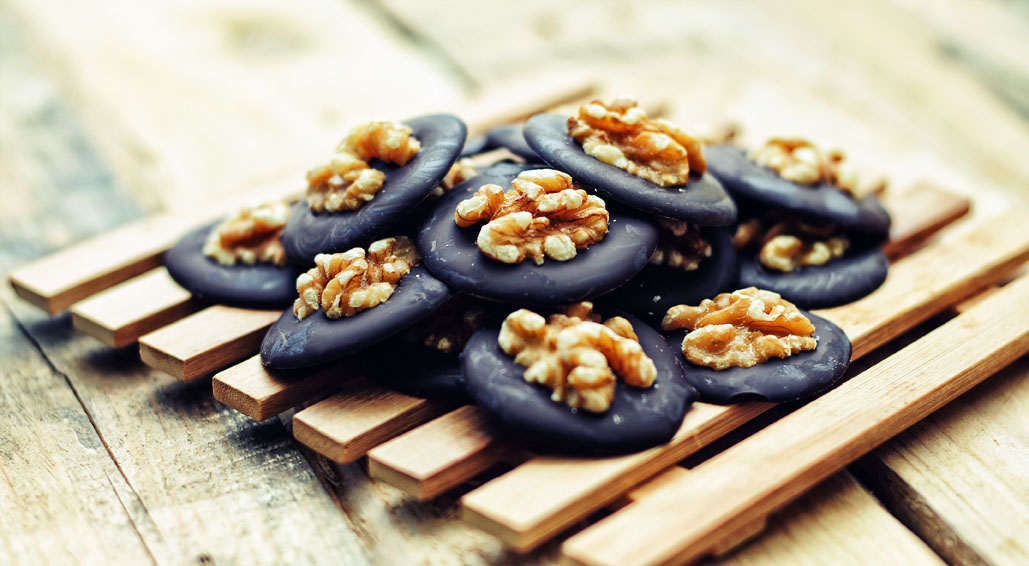 Chocolade walnoot koekjes