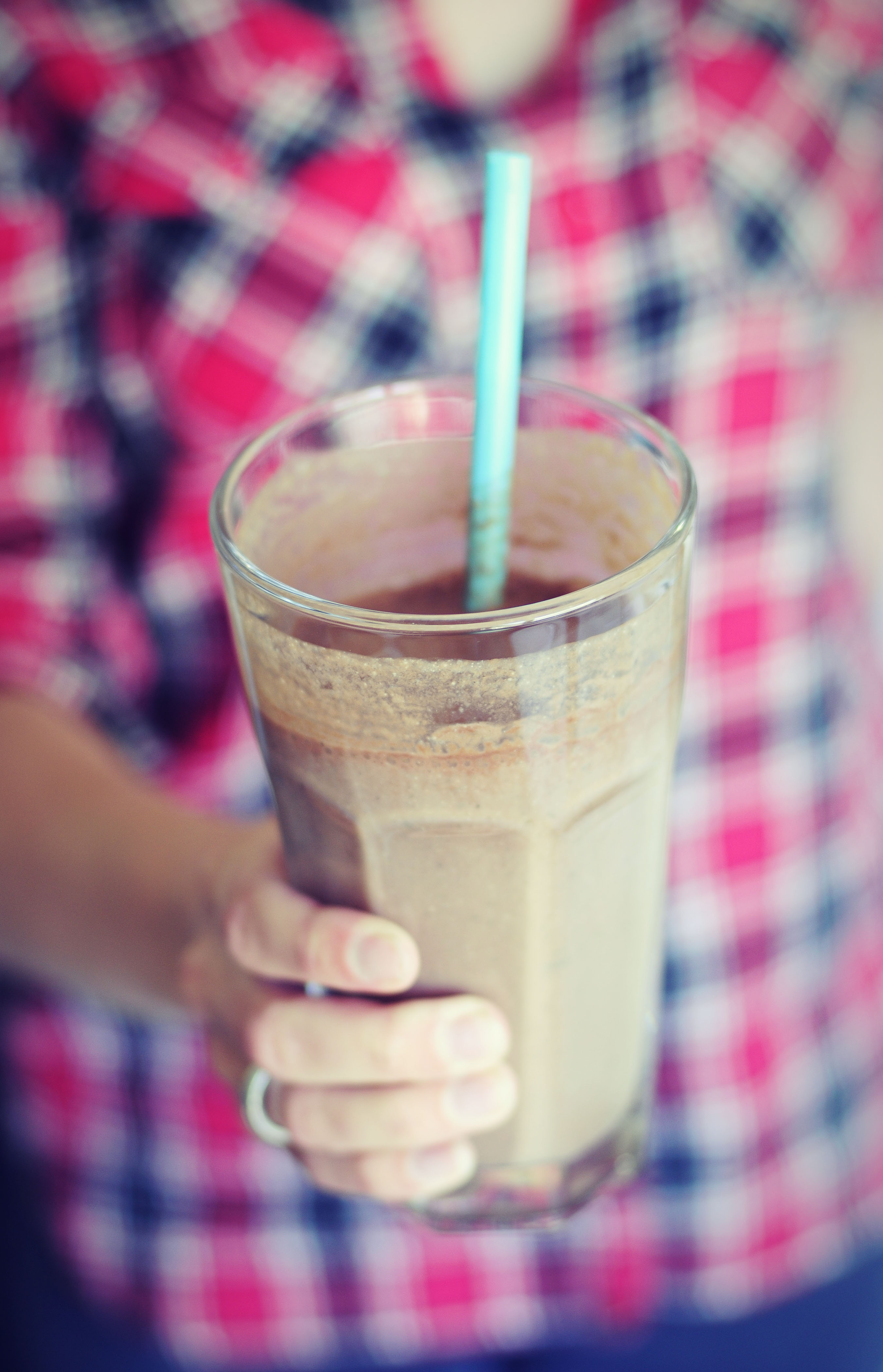 Healthy chocolademelk