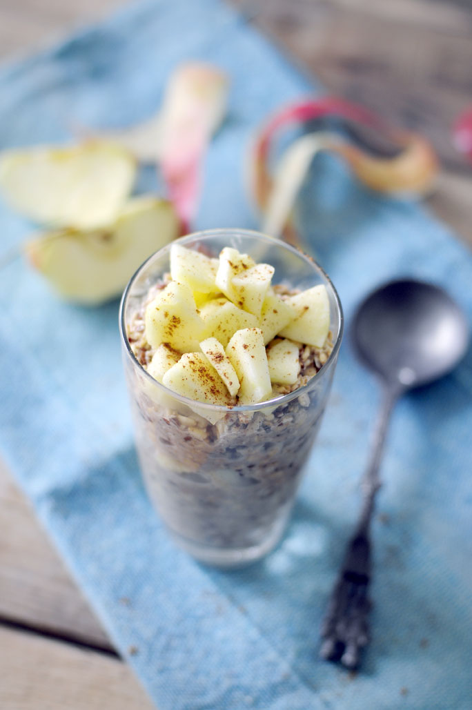 Overnight oats van amandelmelk