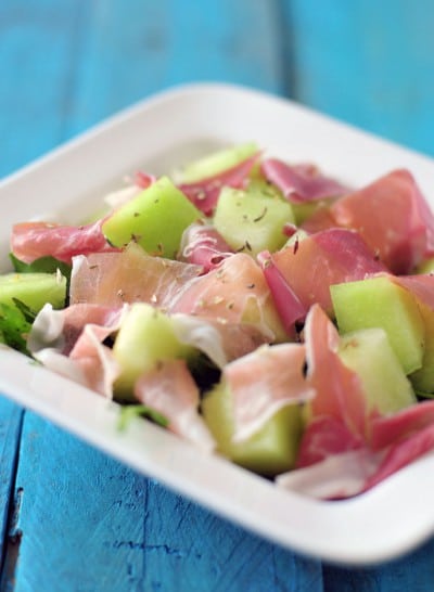 Galia meloen salade