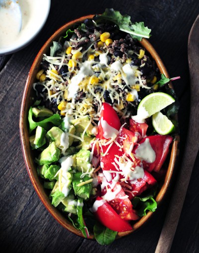 Mexicaanse gehaktsalade