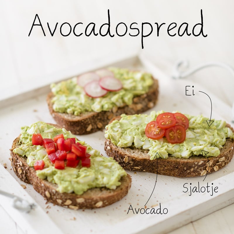 Uitgelezene Ei avocado spread-Voedzaam & Snel FV-51