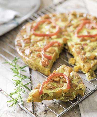 Frittata van pompoen