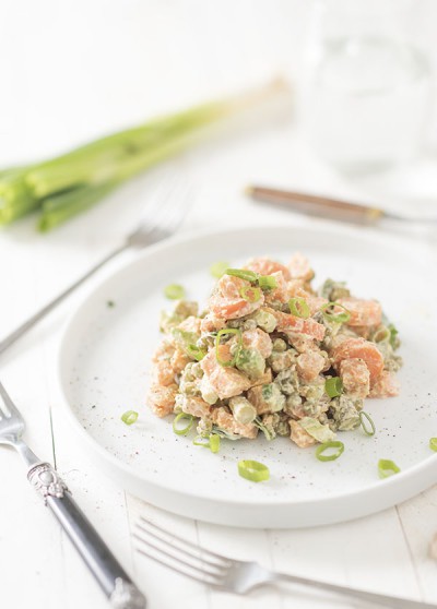 Gezonde huzarensalade