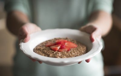Havermoutpap met cacao