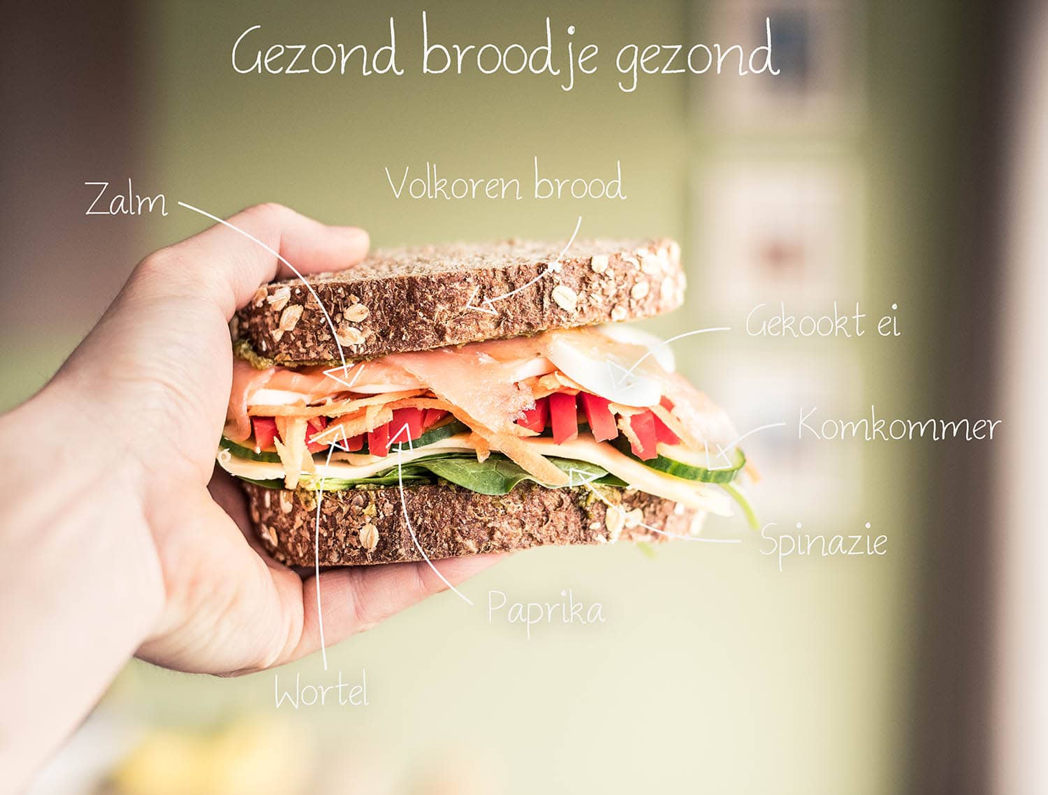 Uitgelezene Gezond broodje gezond-Voedzaam & Snel NH-36