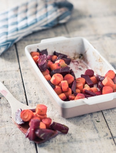 Wortel en biet uit de oven