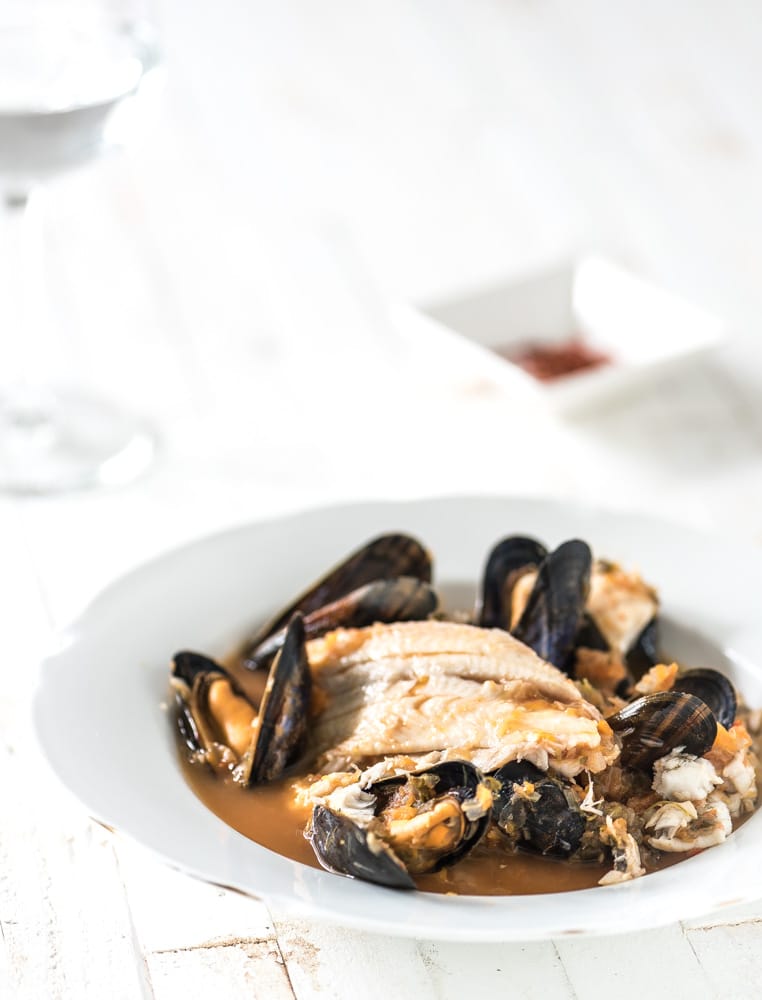 Simpele bouillabaisse