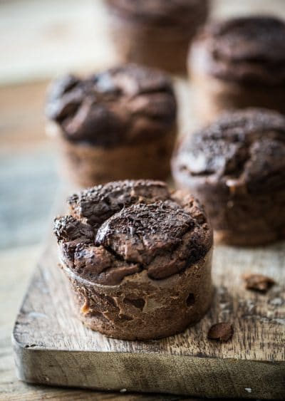Chocolade mufins