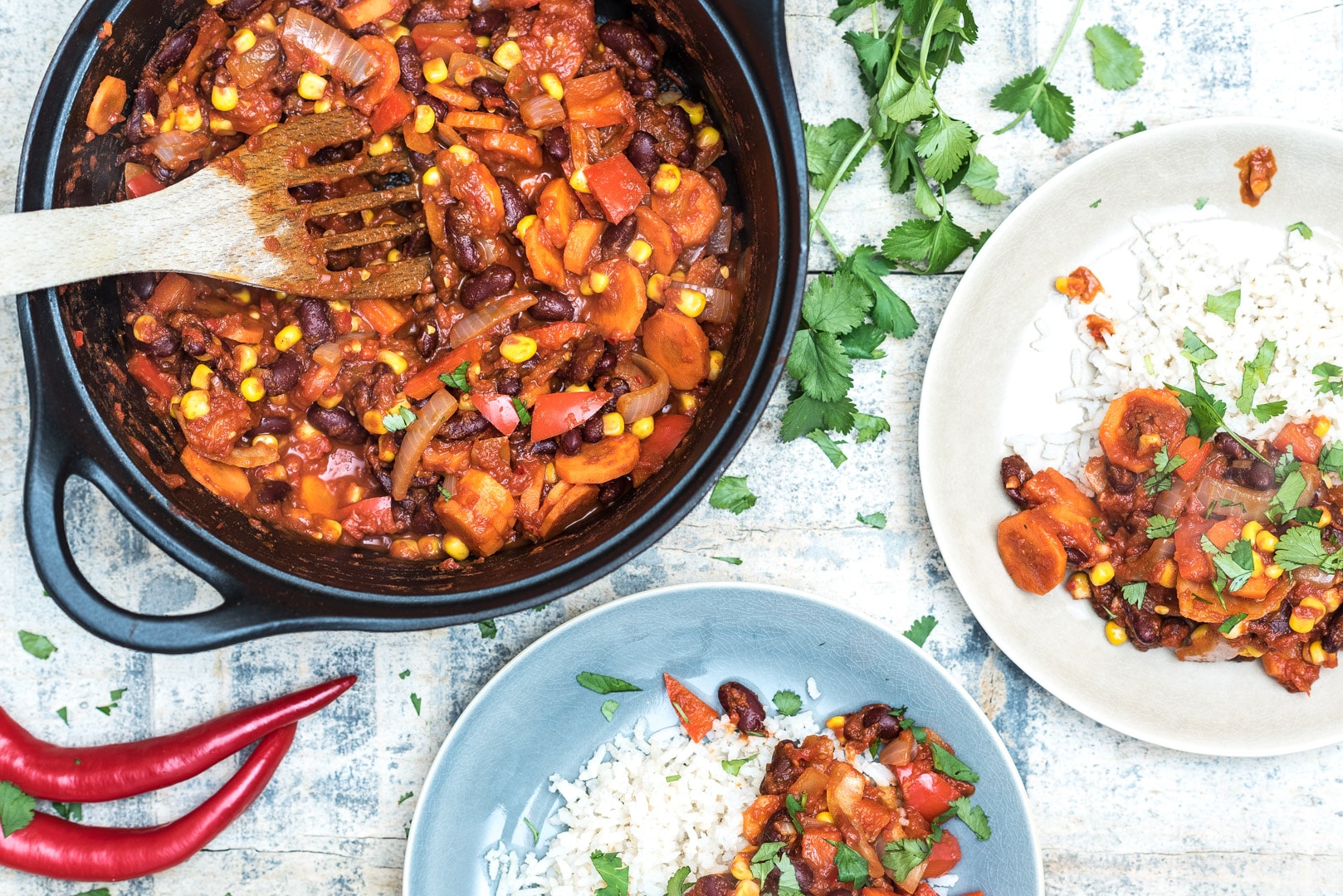 Chili Con Corne Vegetarisch - Rezepte Suchen