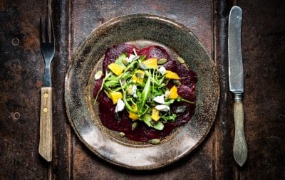 Vegetarische carpaccio
