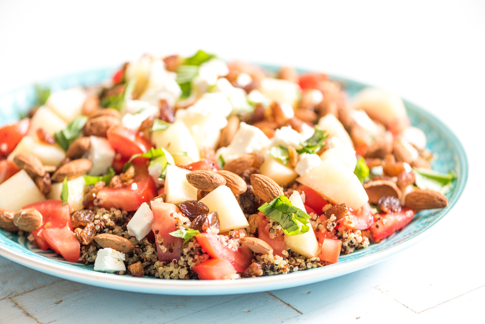 Quinoasalade amandelen feta 2