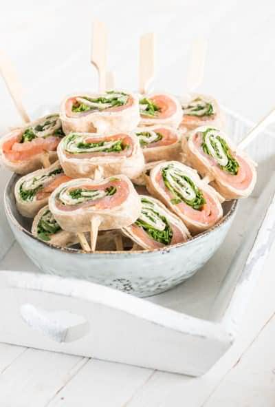 Snack van volkorenwrap