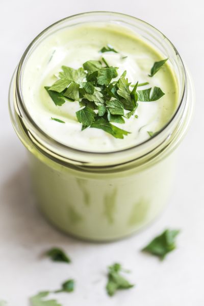 yoghurt avocado dressing