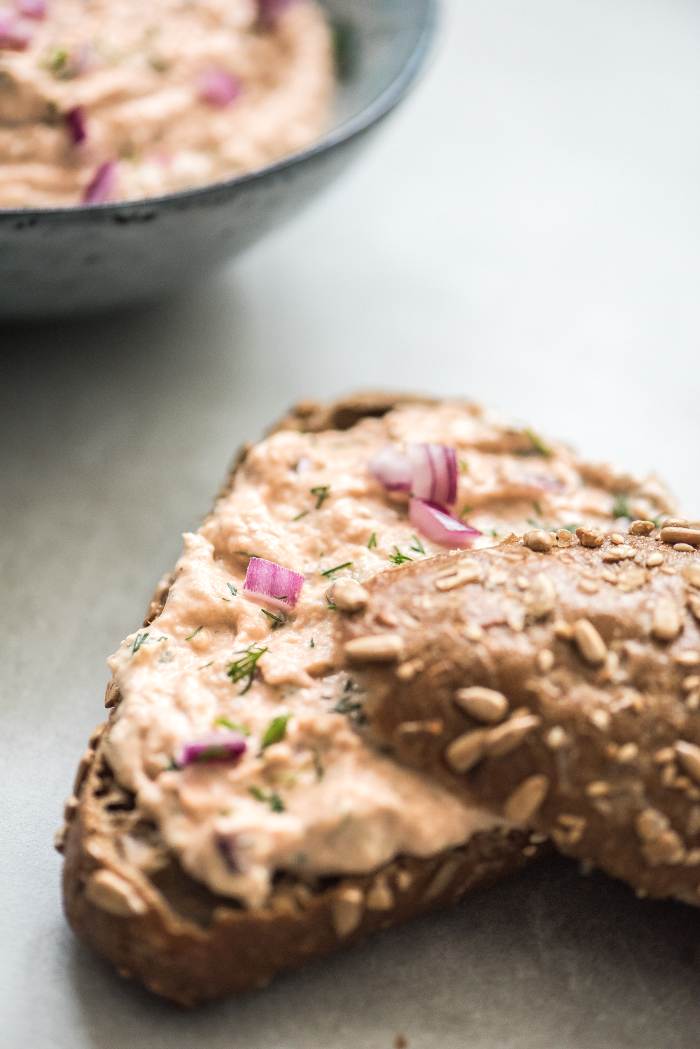 Rechtzetten Zin begroting Zalmsalade zelf maken voor op brood of toast-Voedzaam & Snel