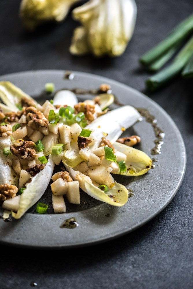 simpele witlofsalade