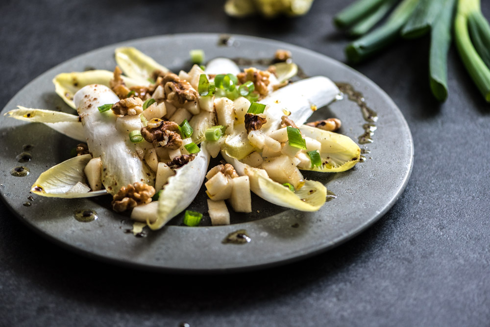 simpele witlofsalade