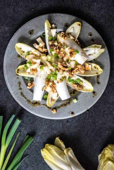 simpele witlofsalade