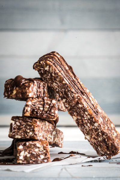 no bake chocolate energy bars homemade