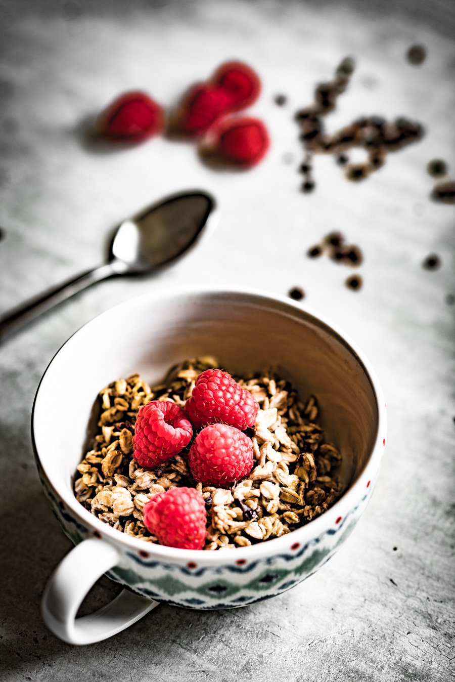 overnight oats met roggevlokken