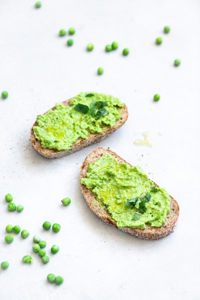 Doperwtenspread maken