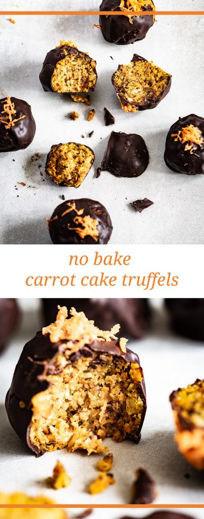 carrot cake truffels pinterest