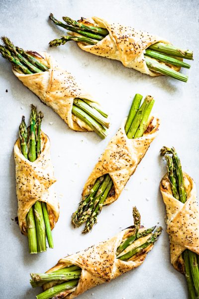 Asperges in bladerdeeg
