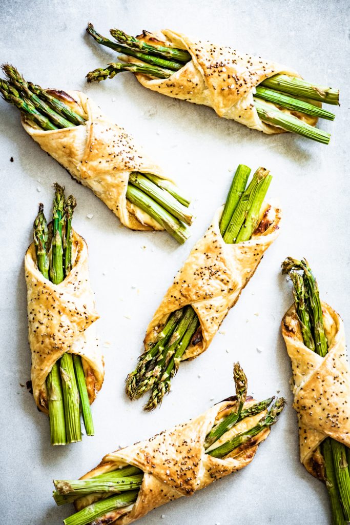 Asperges in bladerdeeg