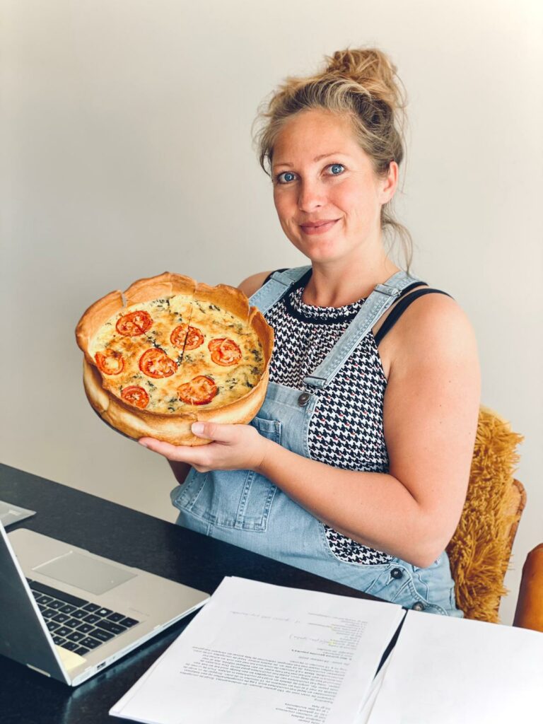 het laatste recept voor ons boek